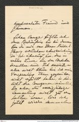 Nachlass Franz Steindachner, Brief von Oscar Andrevic Grimm an Franz Steindachner (22.12.1903), Inv.Nr. 177.02, Seite 1